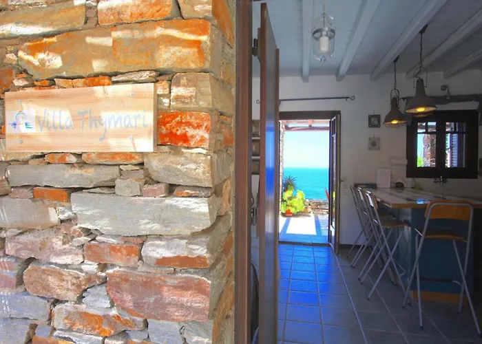 Villa Breathtaking Seafront In Kea