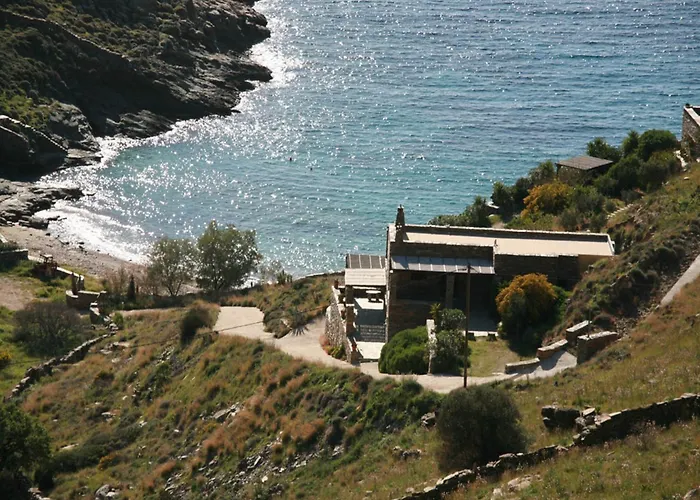 Breathtaking Seafront In Kea Villa Korissia (Kea)